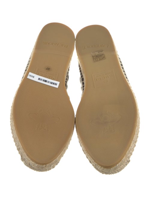 Gucci Leather Espadrilles