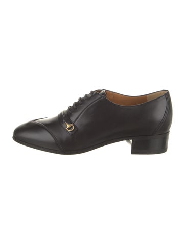 Gucci Flats Leather Oxfords IT 36 | 6