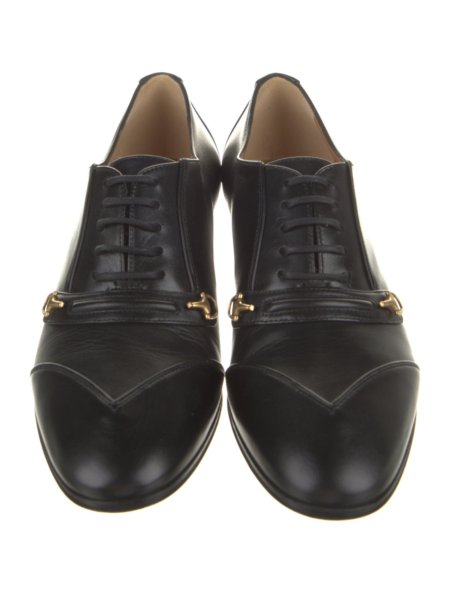 Gucci Leather Oxfords