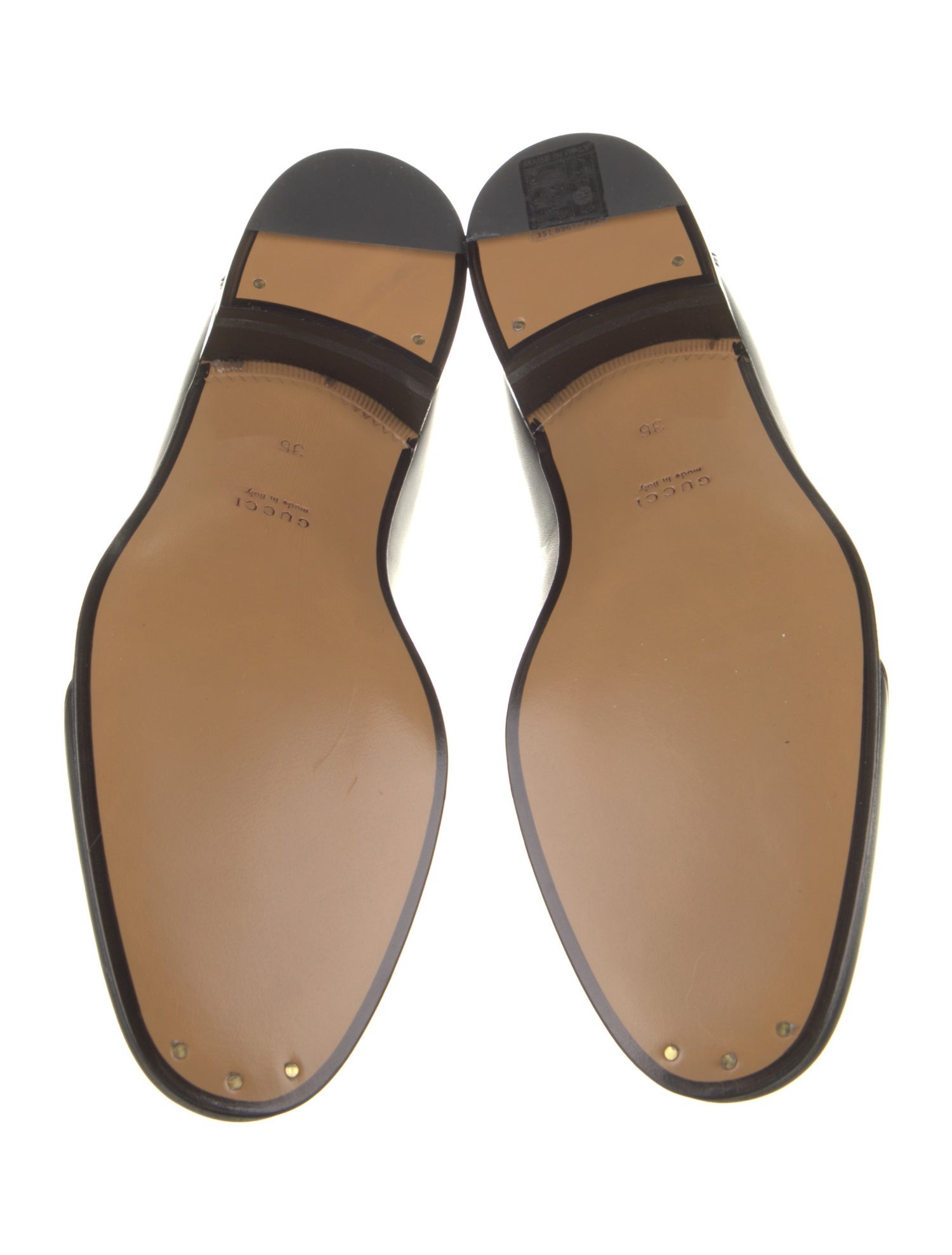 Gucci Leather Oxfords