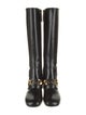 Gucci Leather Riding Boots