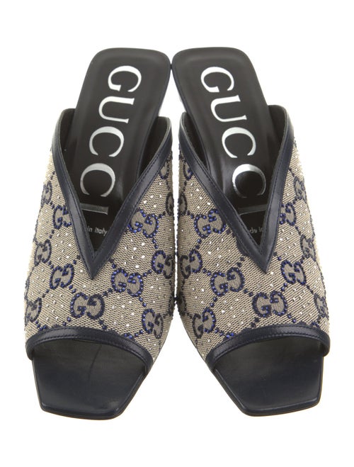 Gucci GG Canvas Canvas Slides