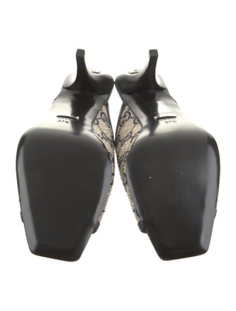 Gucci GG Canvas Canvas Slides