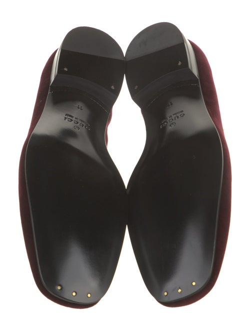 Gucci Velvet Slippers