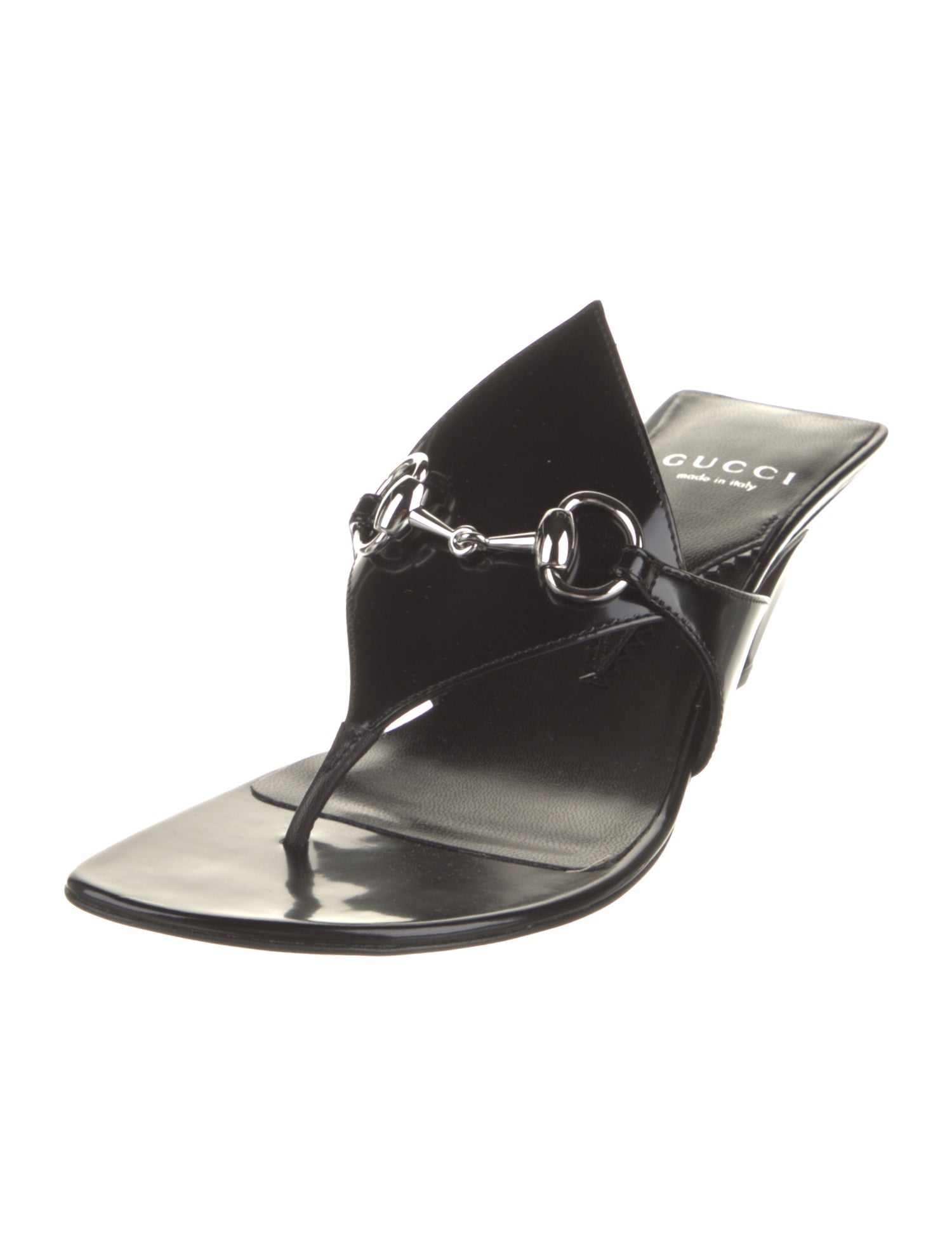 Gucci Leather Slides