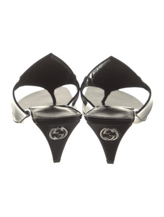 Gucci Leather Slides