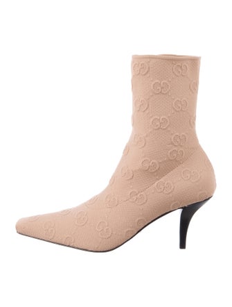 Gucci Leather Sock Boots