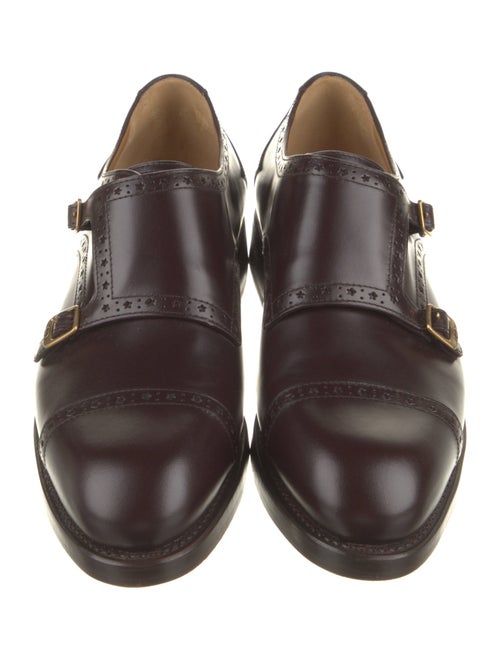 Gucci Leather Monk Straps