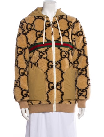Gucci Wool Printed Utility Jacket