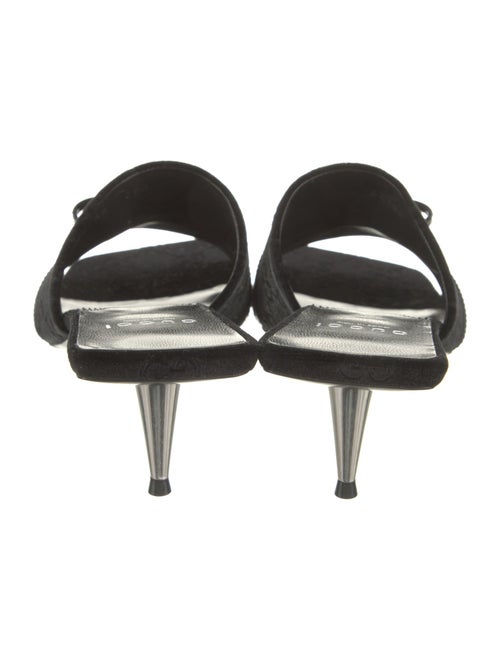 Gucci Velvet Slides