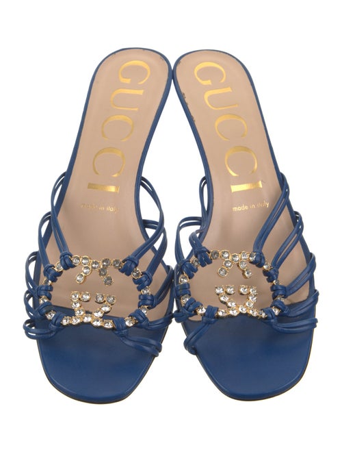 Gucci Leather Slides