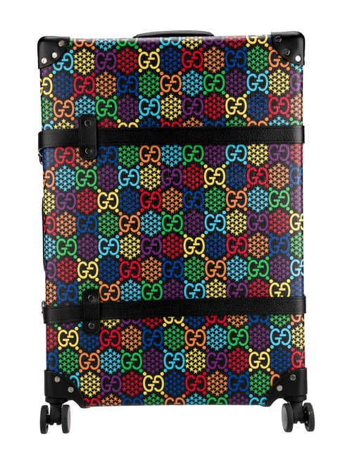 Gucci GG Psychedelic Globe-Trotter Suitcase