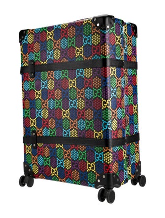 Gucci GG Psychedelic Globe-Trotter Suitcase