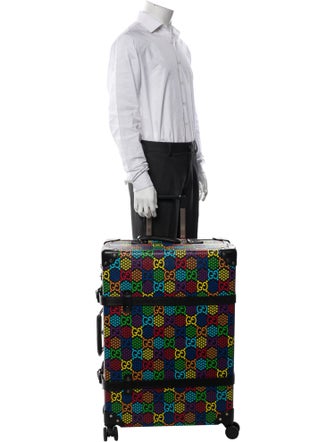 Gucci GG Psychedelic Globe-Trotter Suitcase