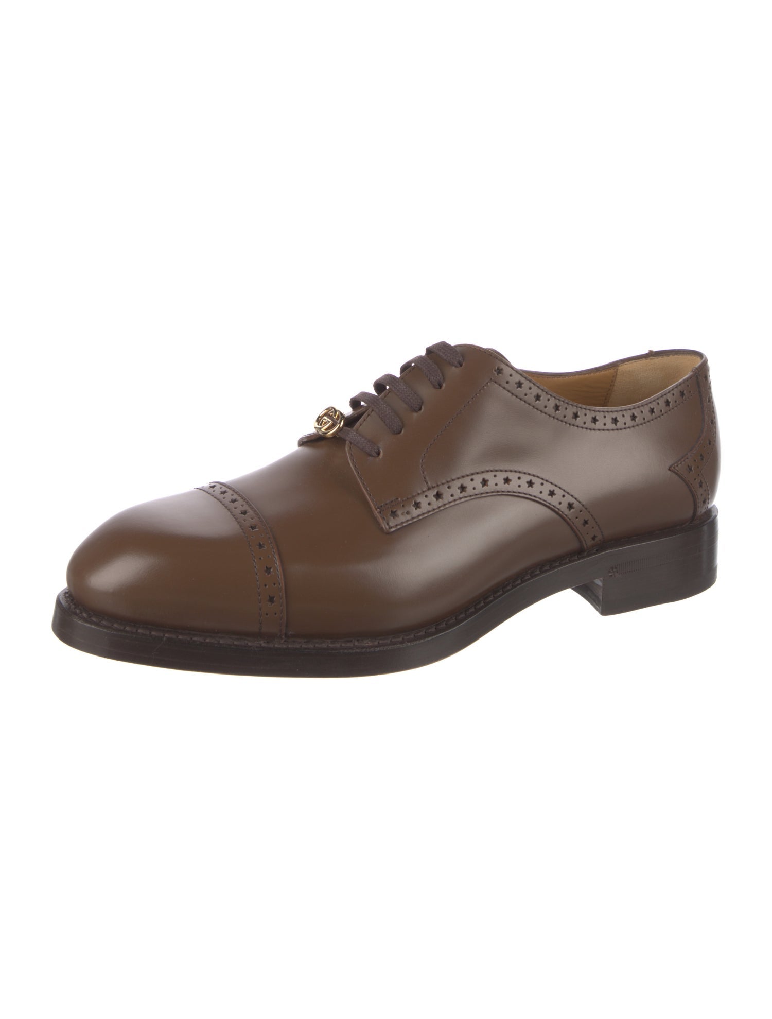 Gucci Leather Brogues