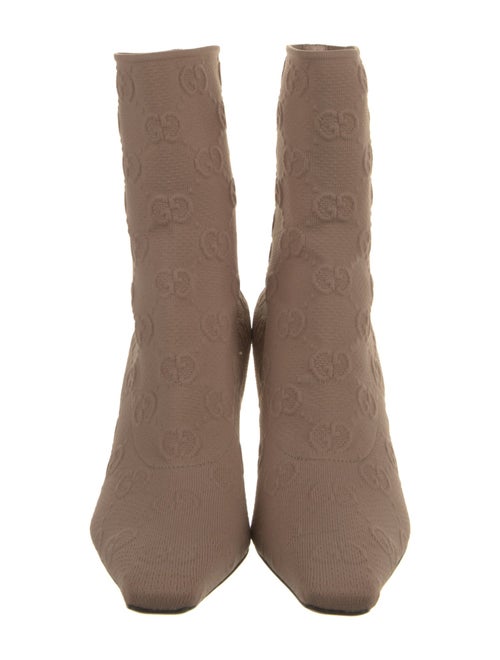 Gucci Leather Sock Boots
