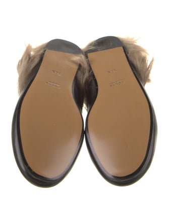 Gucci Leather Mules