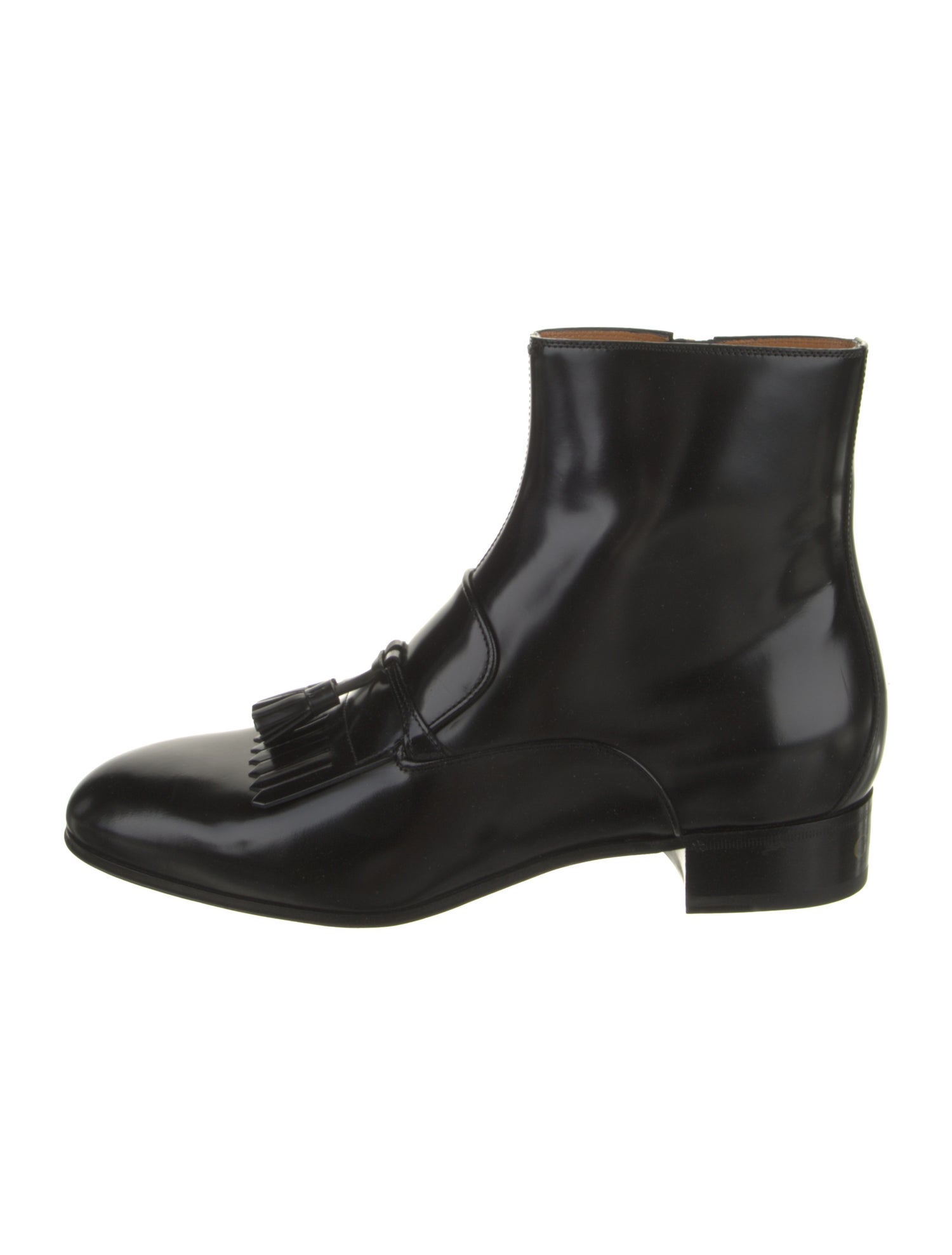 Gucci Leather Chelsea Boots