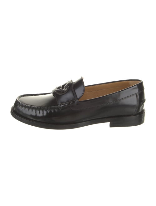 Gucci Interlocking G Logo Patent Leather Loafers