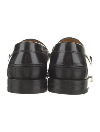Gucci Interlocking G Logo Patent Leather Loafers