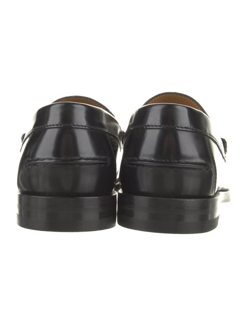 Gucci Interlocking G Logo Patent Leather Loafers