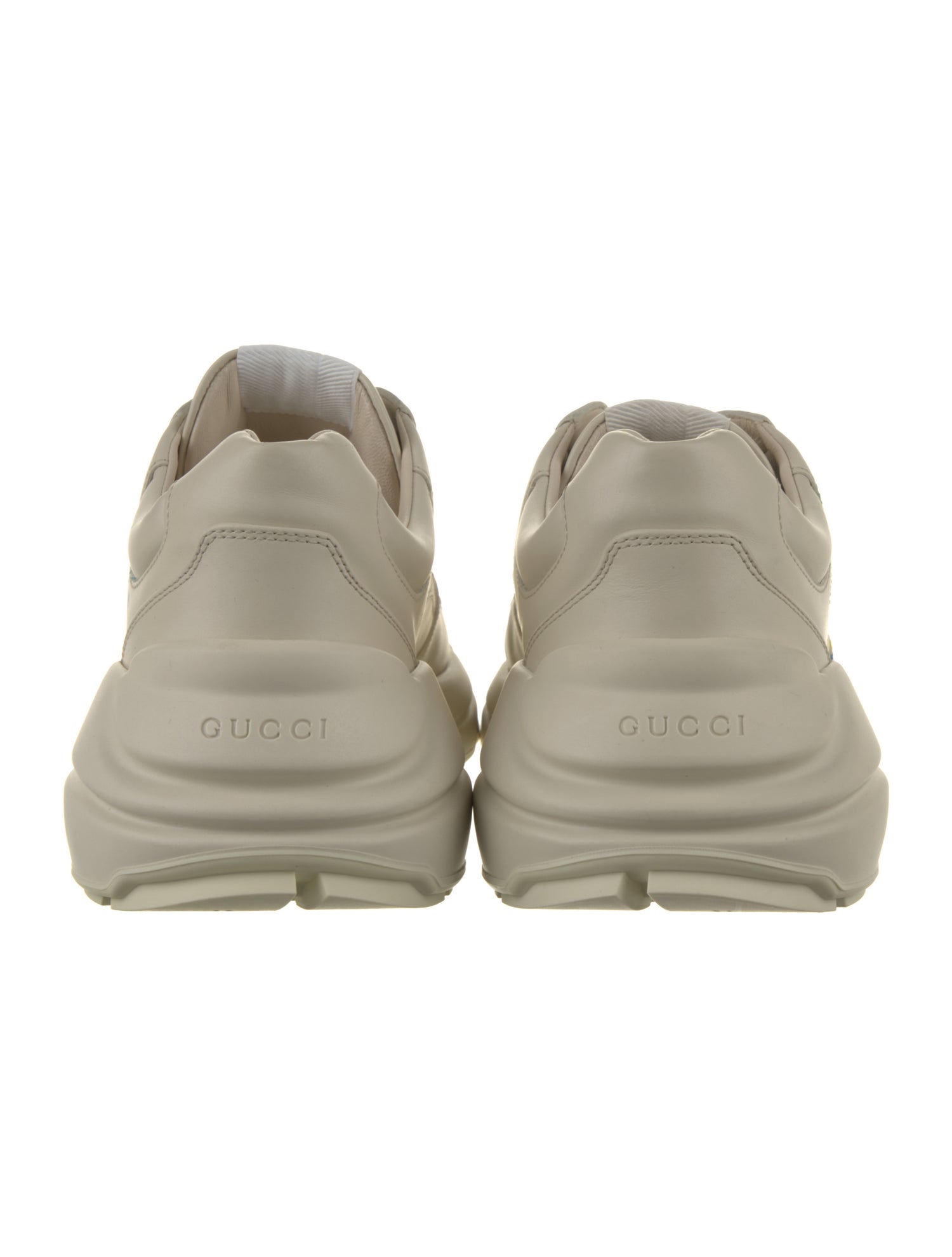 Gucci Leather Printed Sneakers