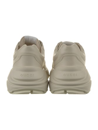 Gucci Leather Printed Sneakers