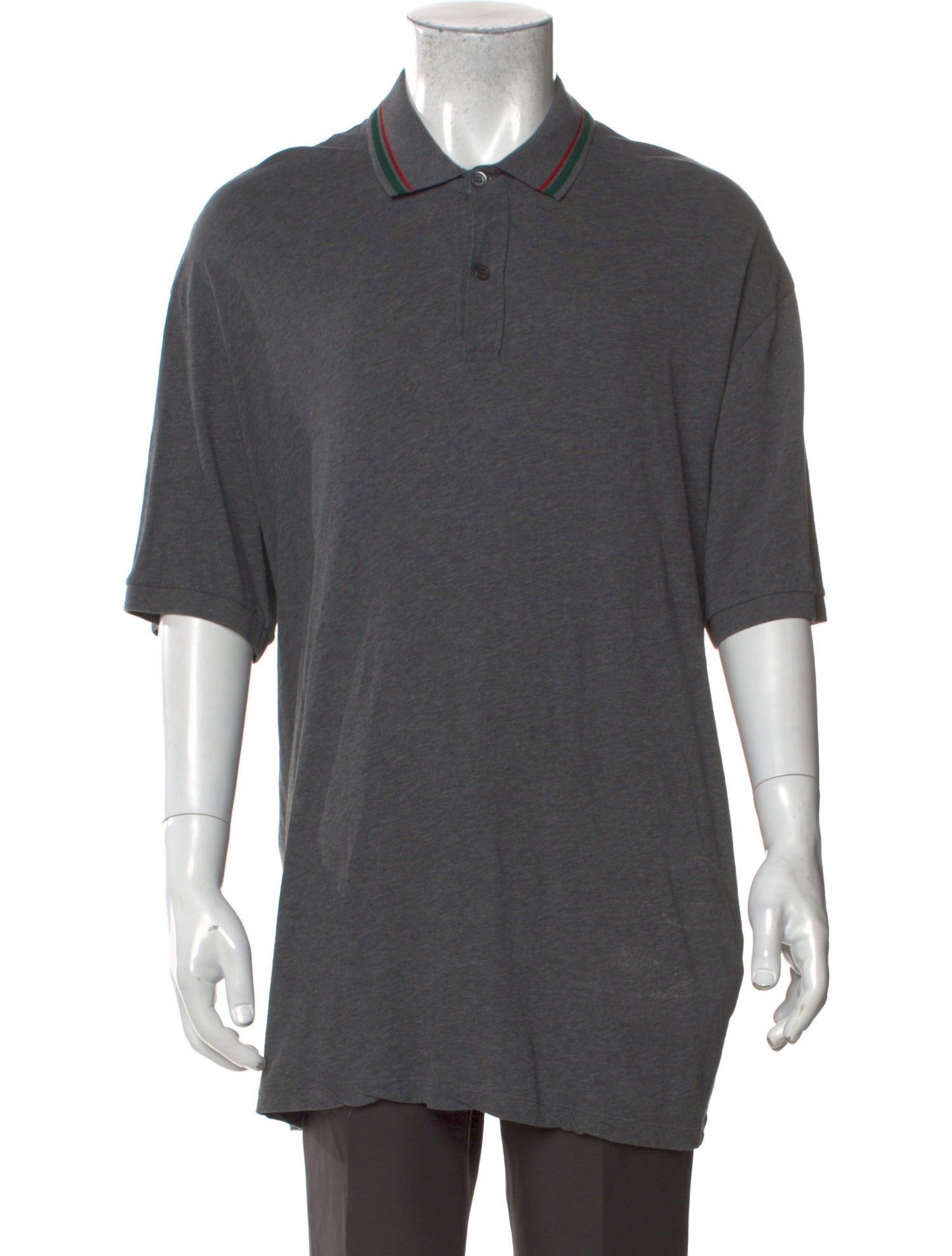 Gucci Collar Short Sleeve Polo Shirt
