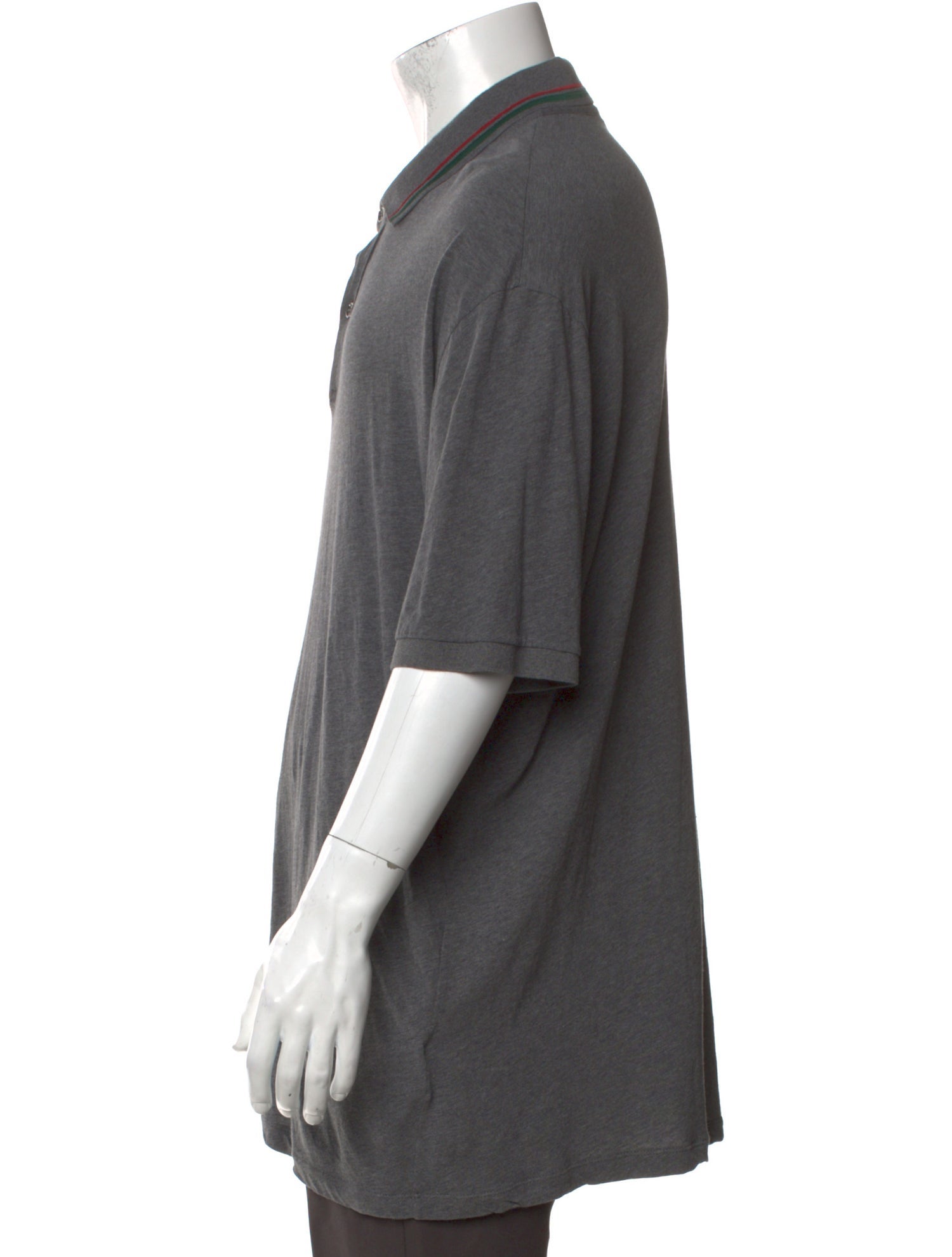 Gucci Collar Short Sleeve Polo Shirt