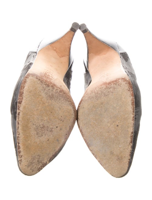 Gucci Horsebit Accent Nylon Pumps