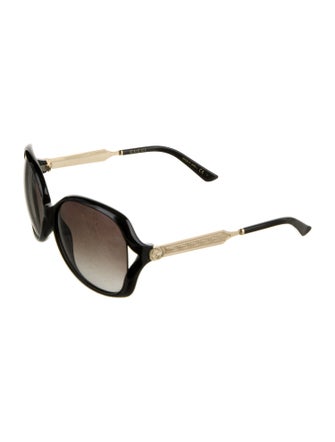 Gucci Interlocking G Logo Oversize Sunglasses