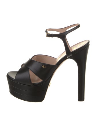 Gucci Leather Sandals