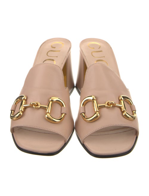 Gucci Leather Slides