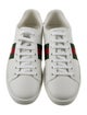 Gucci Leather Animal Print Sneakers