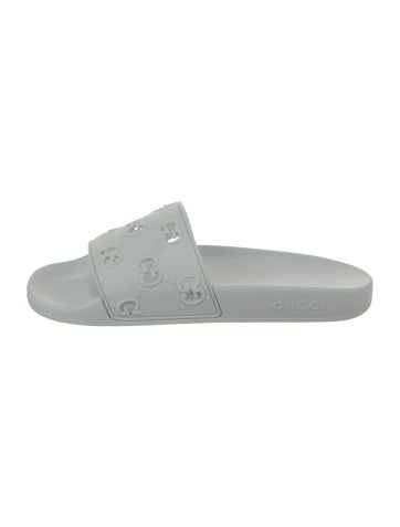 Gucci Sandals Rubber Slides IT 42 | 12
