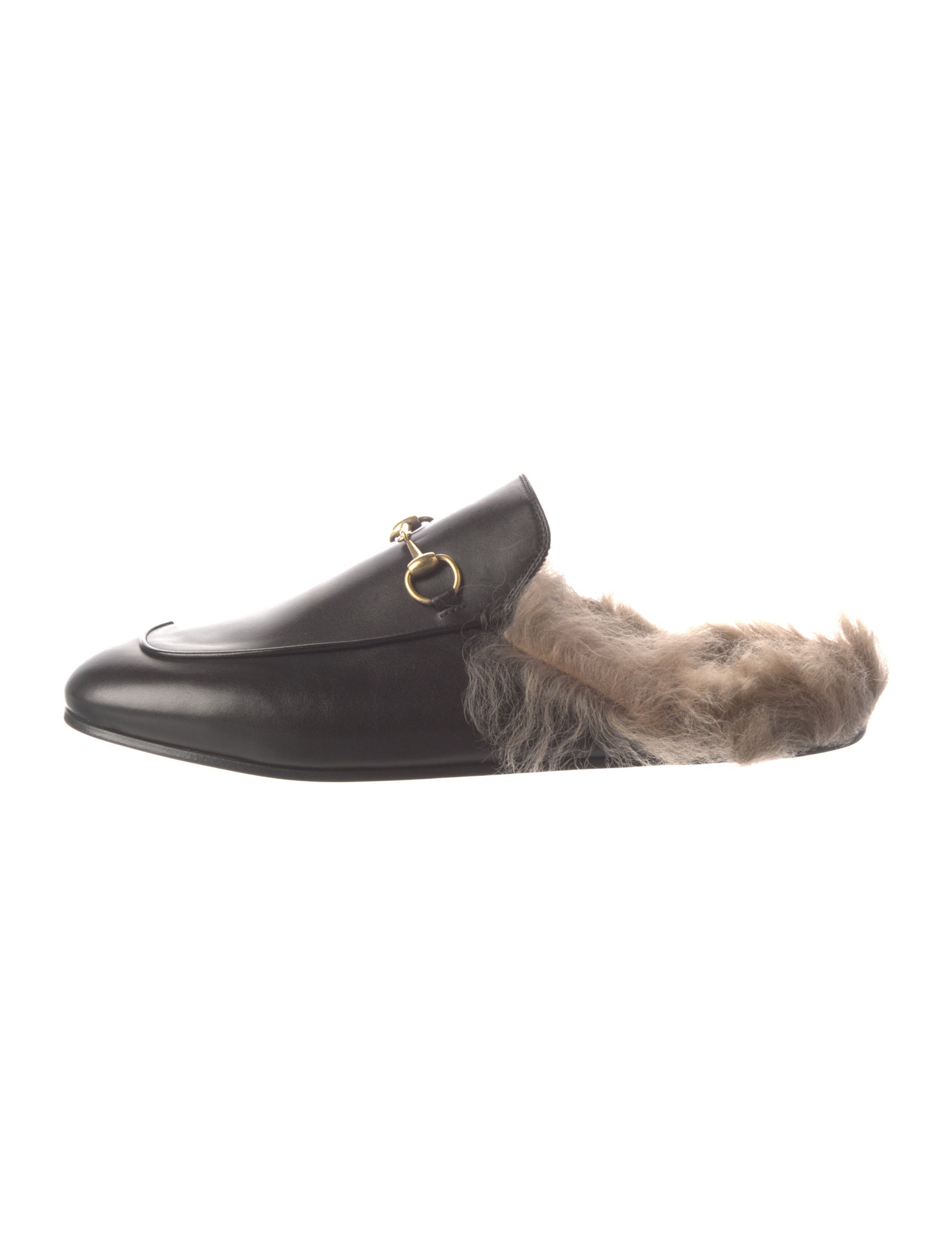 Gucci Horsebit Accent Leather Loafers