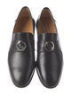 Gucci Interlocking G Logo Leather Loafers