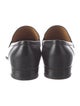 Gucci Interlocking G Logo Leather Loafers