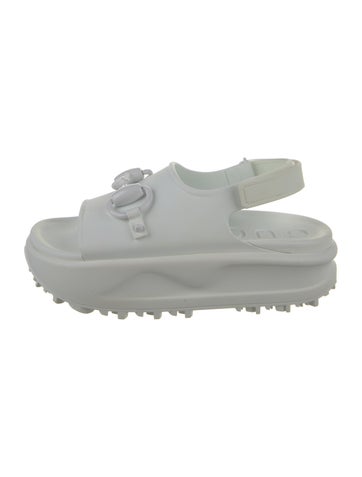 Gucci Sandals Rubber Slides IT 37 | 7