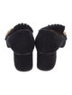 Gucci Double G Logo Suede Pumps