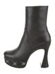 Gucci Leather Studded Accents Boots