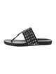 Gucci Leather Studded Accents Slides