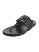 Gucci Leather Studded Accents Slides
