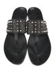 Gucci Leather Studded Accents Slides