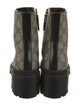 Gucci Printed Combat Boots