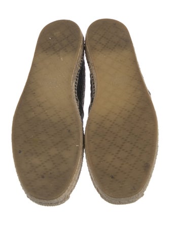 Gucci Microguccissima Pattern Leather Espadrilles