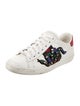 Gucci Web Accent Leather Sneakers