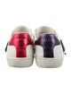 Gucci Web Accent Leather Sneakers