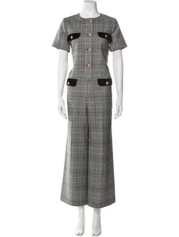 Gucci Jumpsuits and Rompers 2019 Plaid Print Jumpsuit Us6, It42 | M