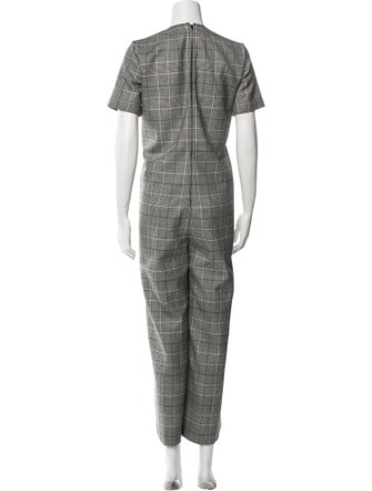 Gucci 2019 Plaid Print Jumpsuit